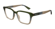 Alexander McQueen AM0566O Eyeglasses - Green / Transparent (006)