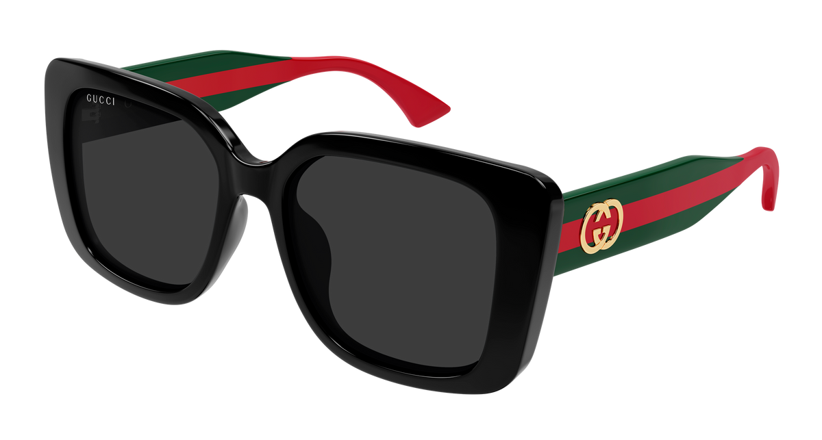 Gucci GG2118SA Sunglasses - Black / Grey (001)