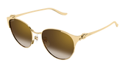Cartier CT0631S Sunglasses - Gold / Brown (002)