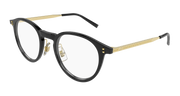 Dunhill DU0126O Eyeglasses - Black / Transparent (001)