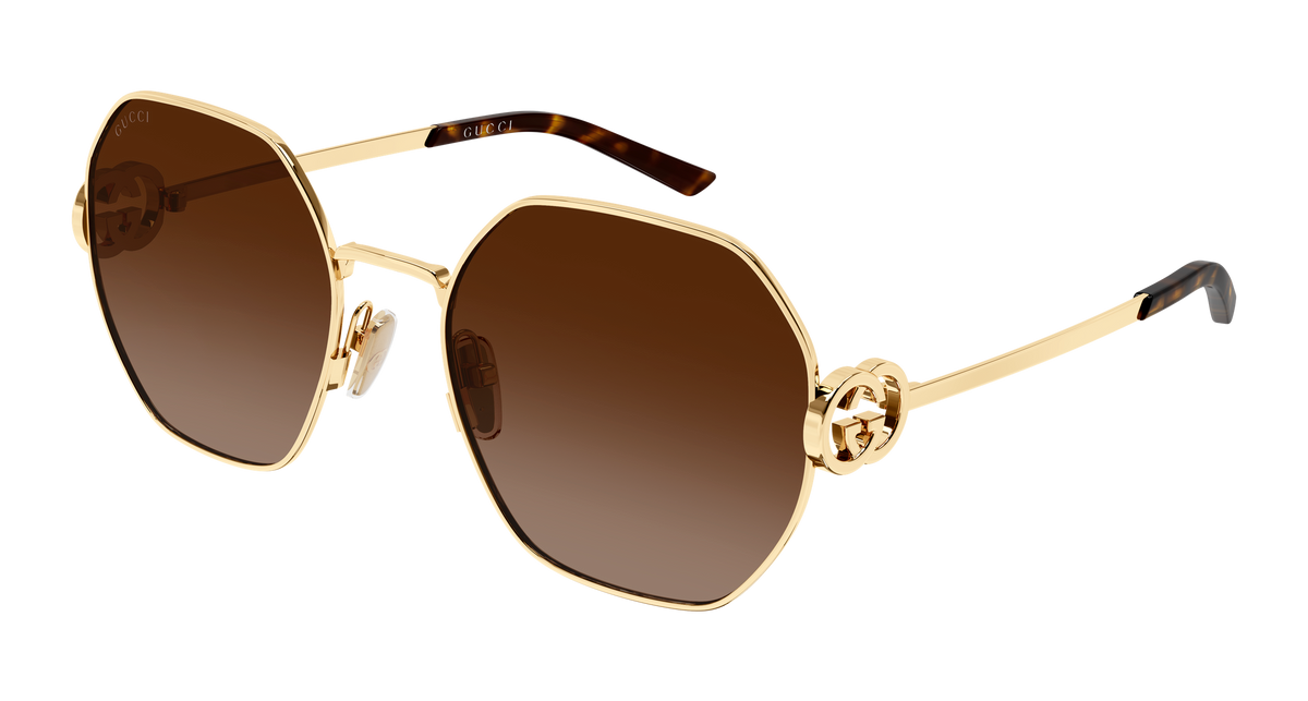 Gucci GG2046S Sunglasses - Gold / Brown (003)