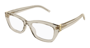 Saint Laurent SL M153 OPT Eyeglasses - Beige / Transparent (004)