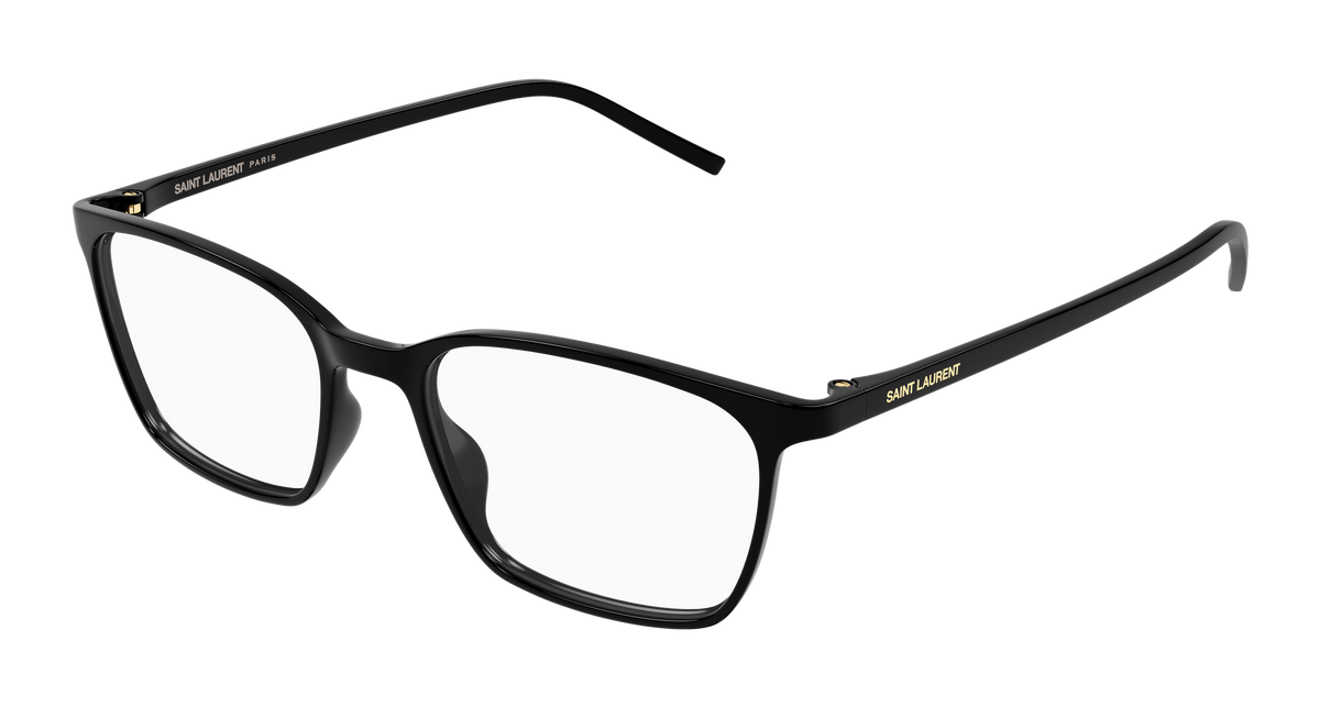 Saint Laurent SL 885 Eyeglasses - Black / Transparent (001)