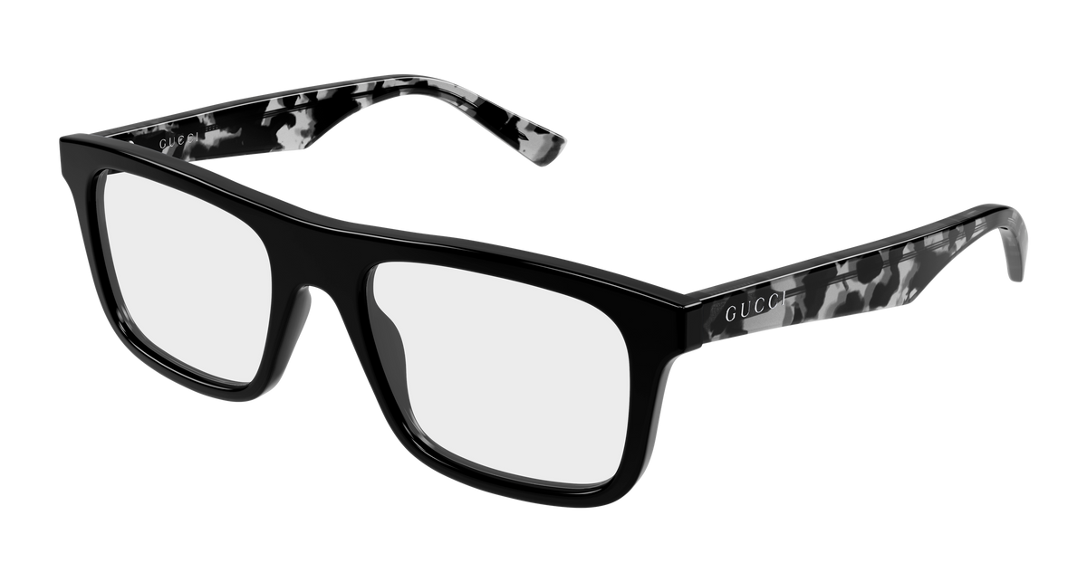 Gucci GG2184O Eyeglasses - Black / Transparent (008)