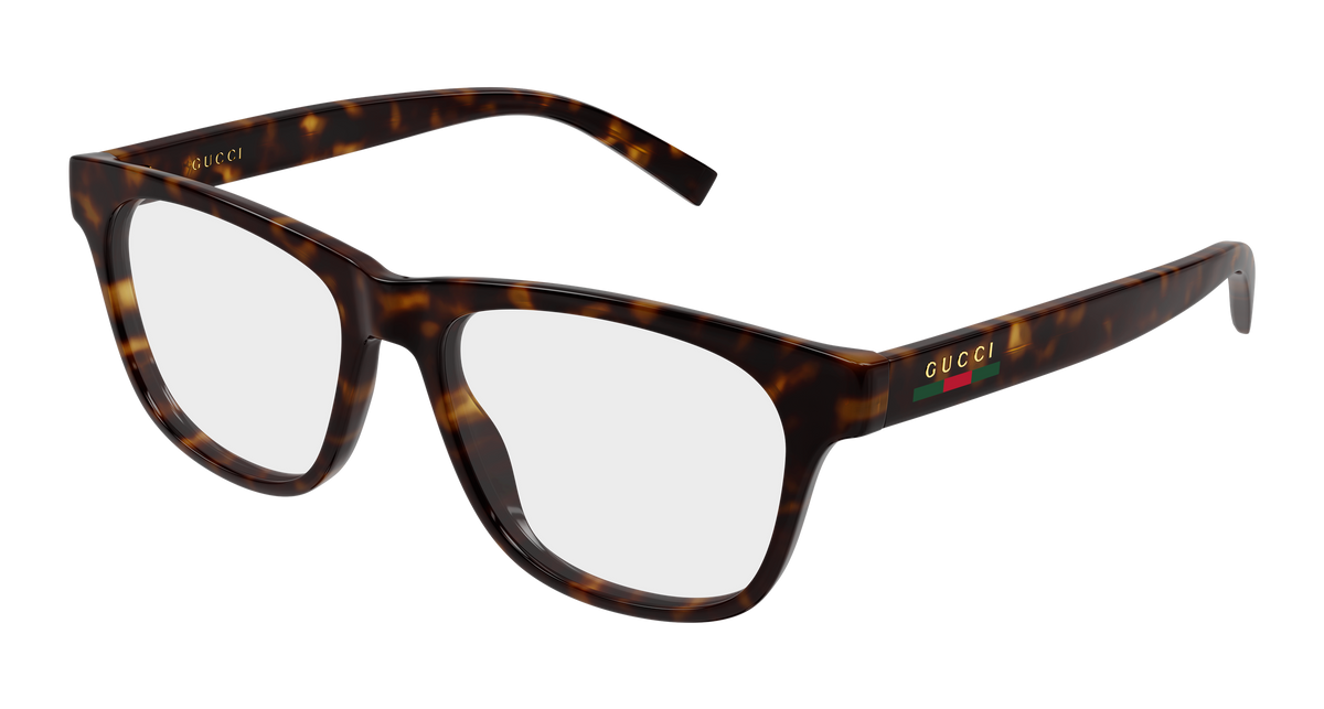 Gucci GG2108O Eyeglasses - Havana / Transparent (002)