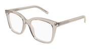 Saint Laurent SL 166 Eyeglasses - Beige / Transparent (007)