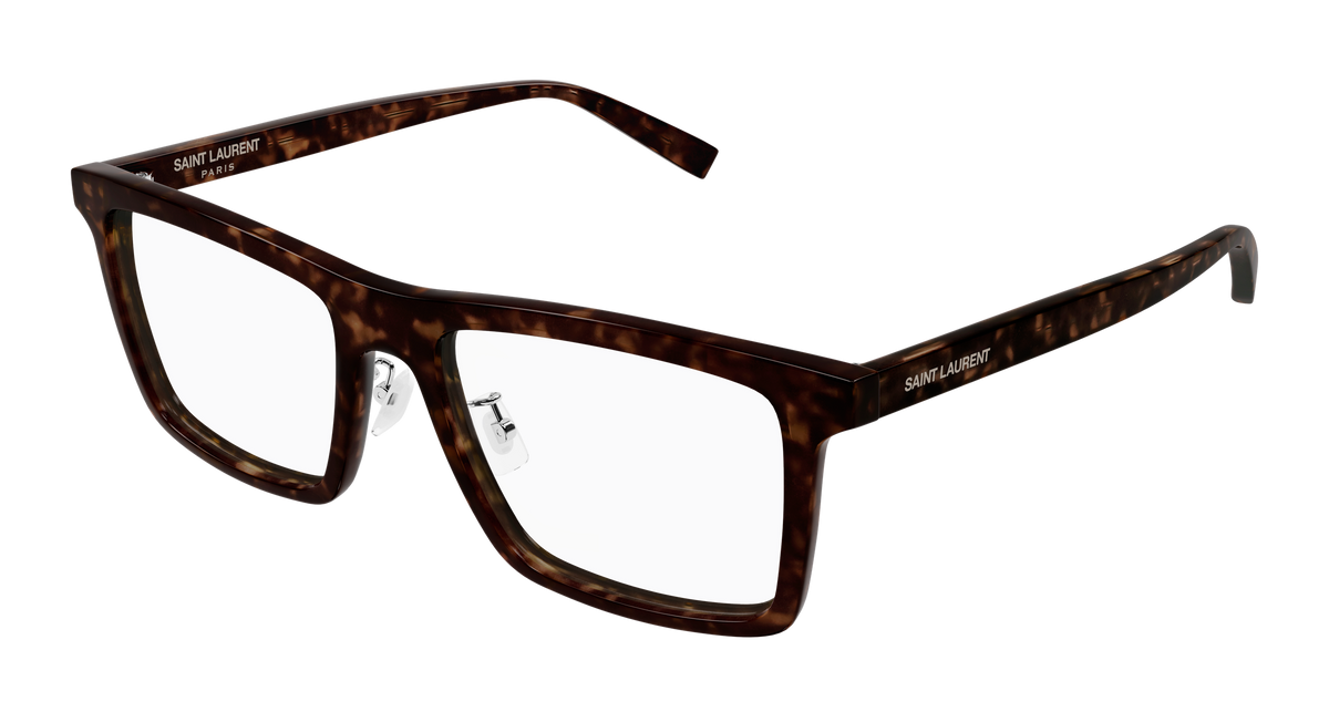 Saint Laurent SL 906/F Eyeglasses - Havana / Transparent (002)