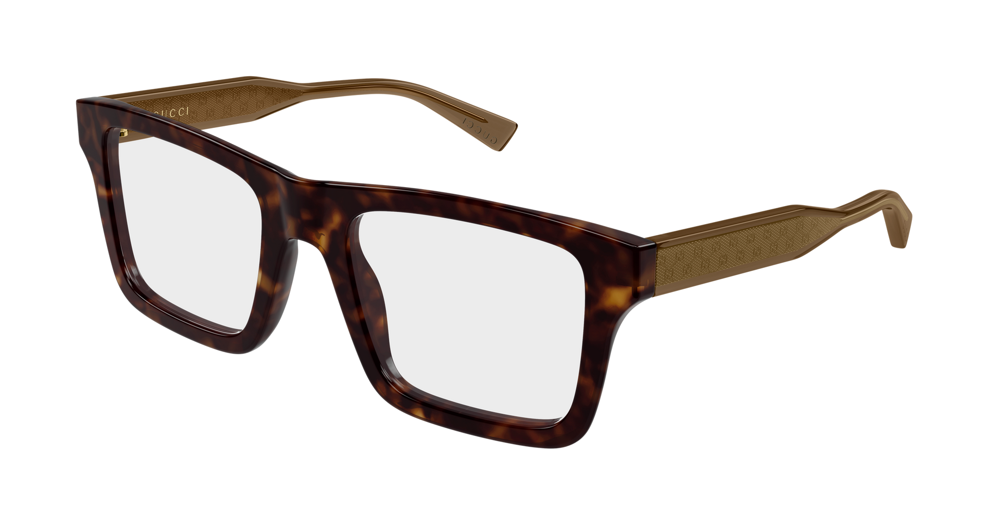 Gucci GG2070O Eyeglasses - Havana / Transparent (002)