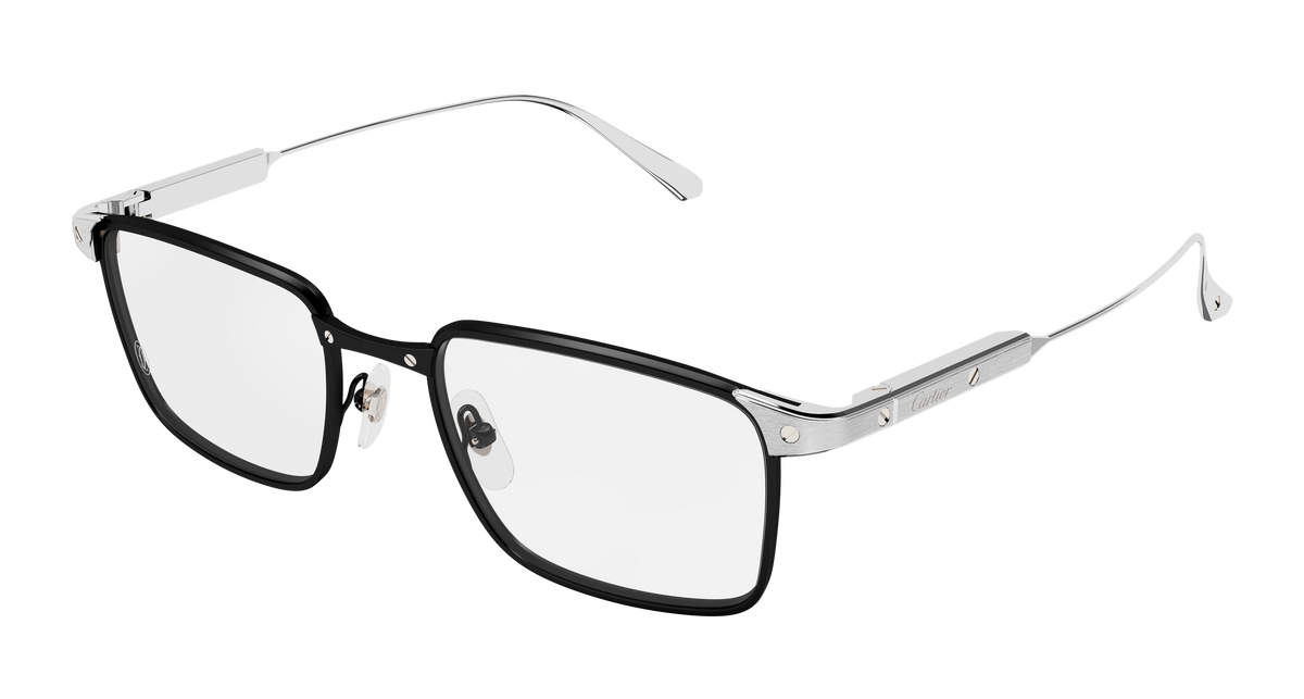 Cartier CT0613O Eyeglasses - Black / Transparent (005)