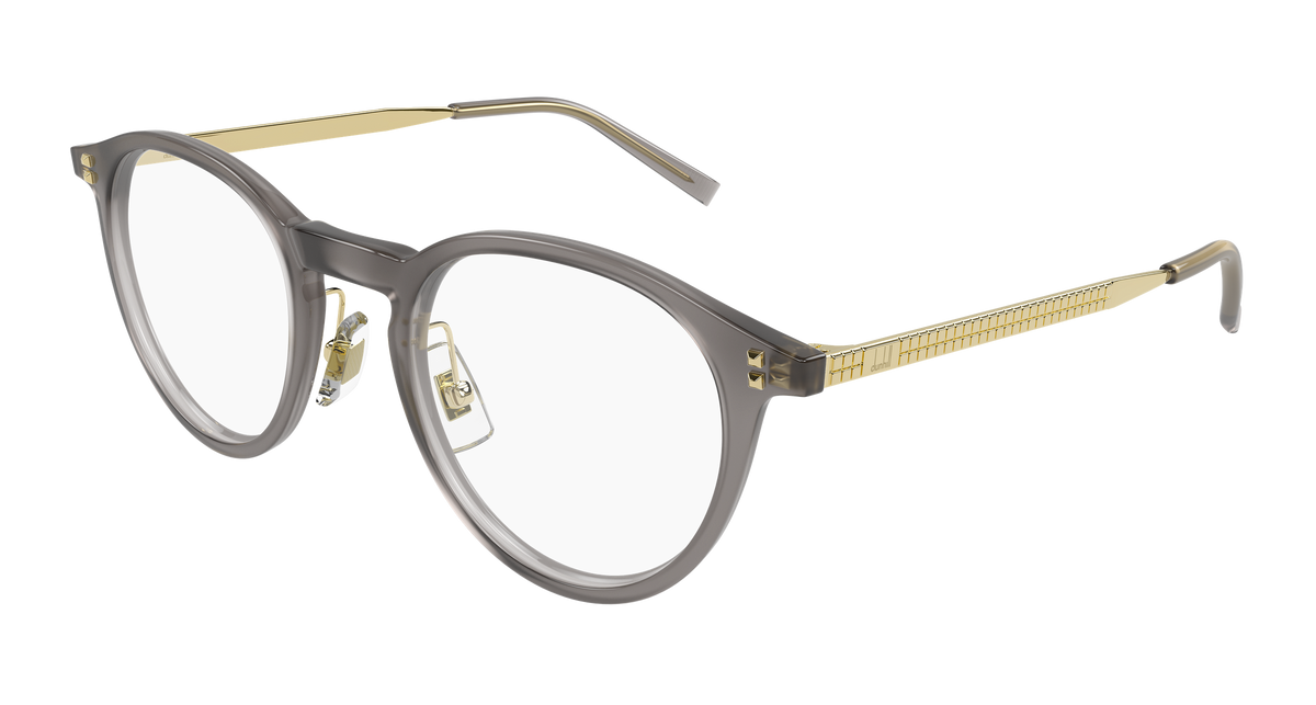 Dunhill DU0126O Eyeglasses - Grey / Transparent (004)