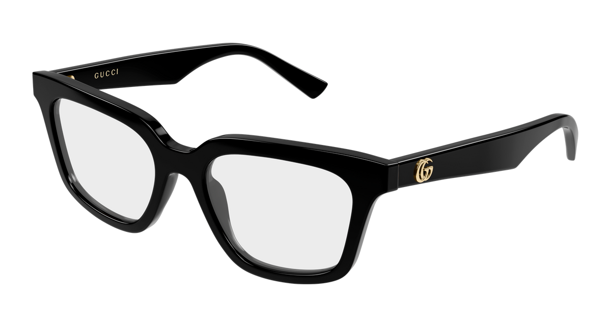 Gucci GG2180O Eyeglasses - Black / Transparent (001)