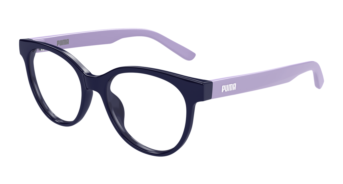 Puma PJ0090O Eyeglasses - Blue / Transparent (003)
