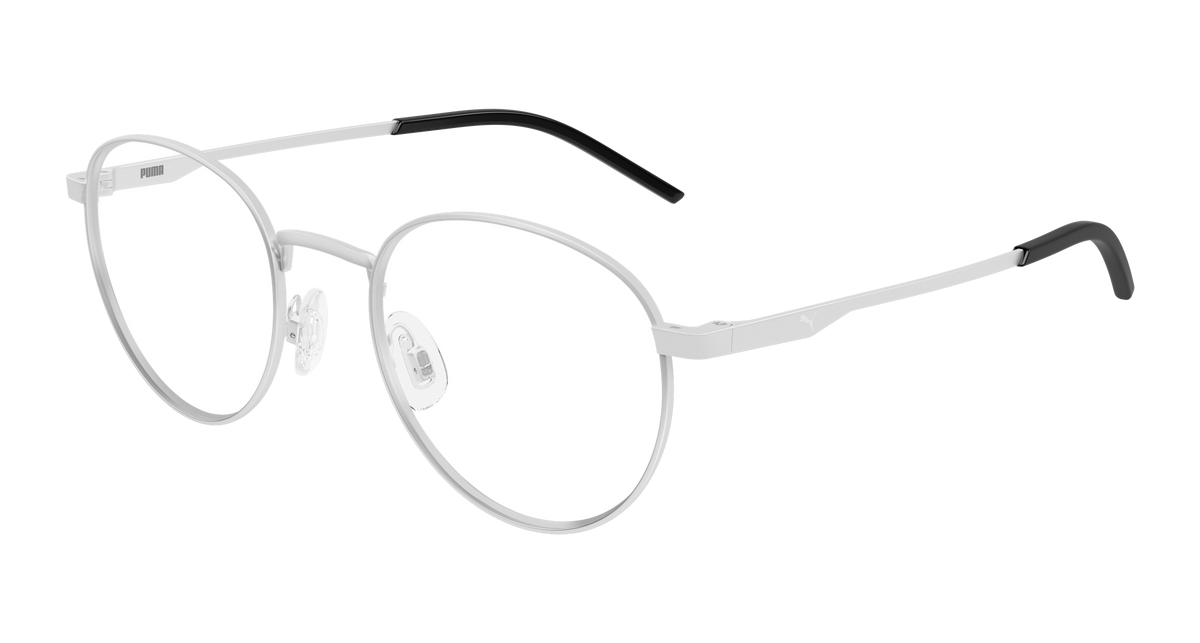 Puma PU0533O Eyeglasses - Silver / Transparent (001)