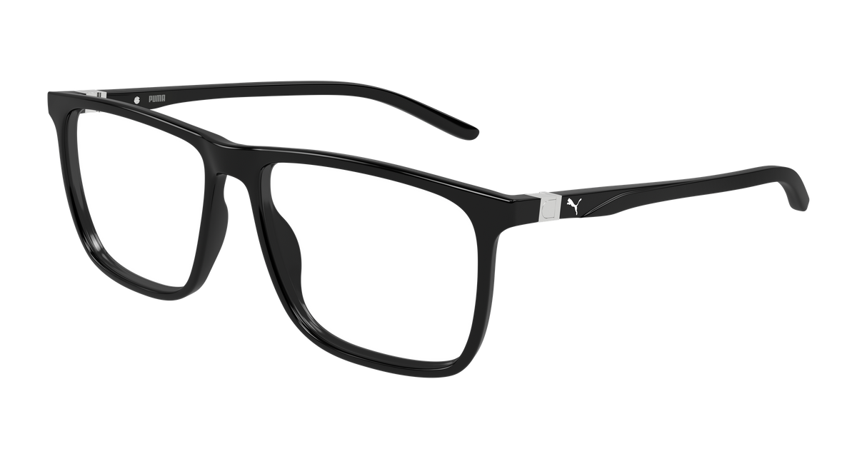 Puma PU0537O Eyeglasses - Black / Transparent (006)