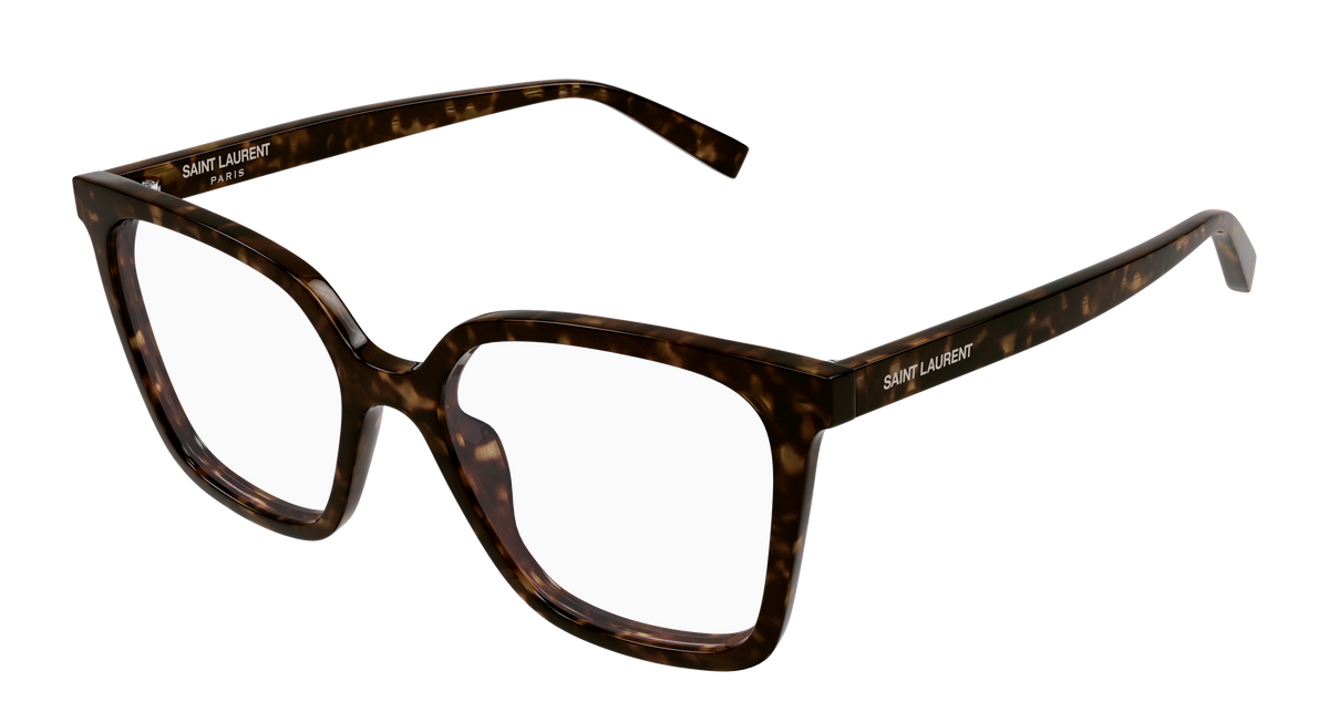 Saint Laurent SL 910 Eyeglasses - Havana / Transparent (002)