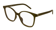 Saint Laurent SL M162 Eyeglasses - Brown / Transparent (005)