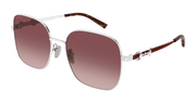 Gucci GG2053S Sunglasses - Silver / Red (003)