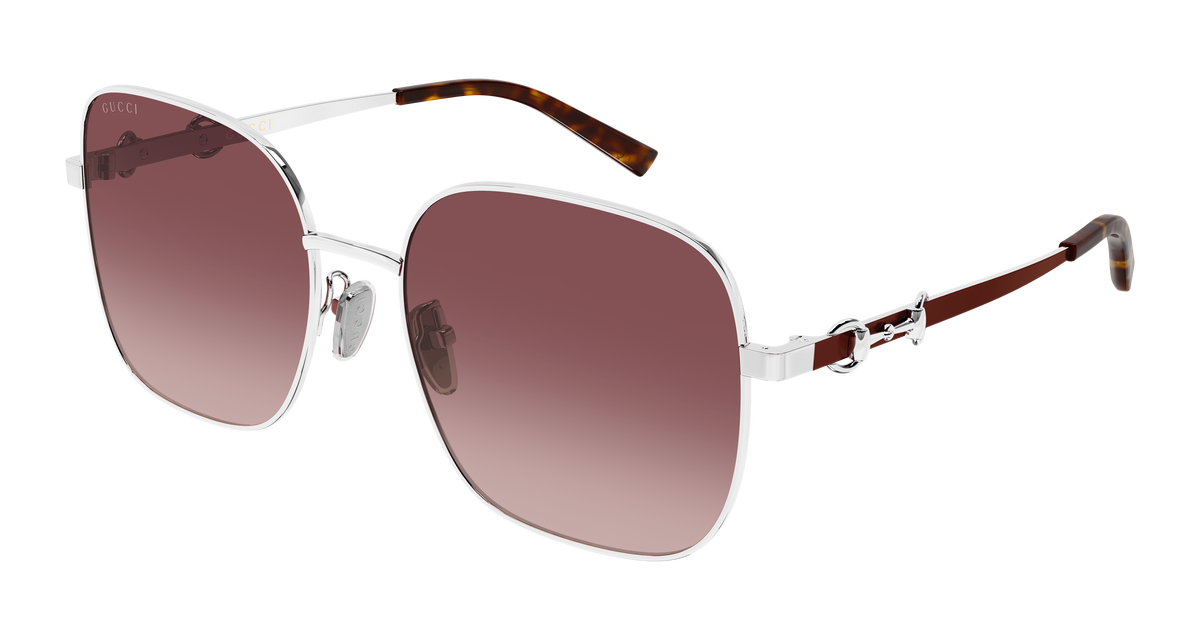 Gucci GG2053S Sunglasses - Silver / Red (003)