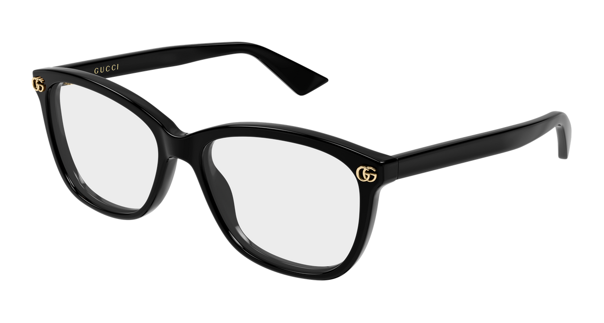 Gucci GG2113O Eyeglasses - Black / Transparent (006)