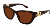 Gucci GG2122S Sunglasses - Havana / Brown (003)