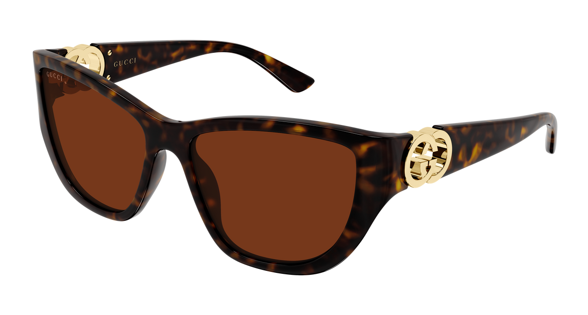 Gucci GG2122S Sunglasses - Havana / Brown (003)