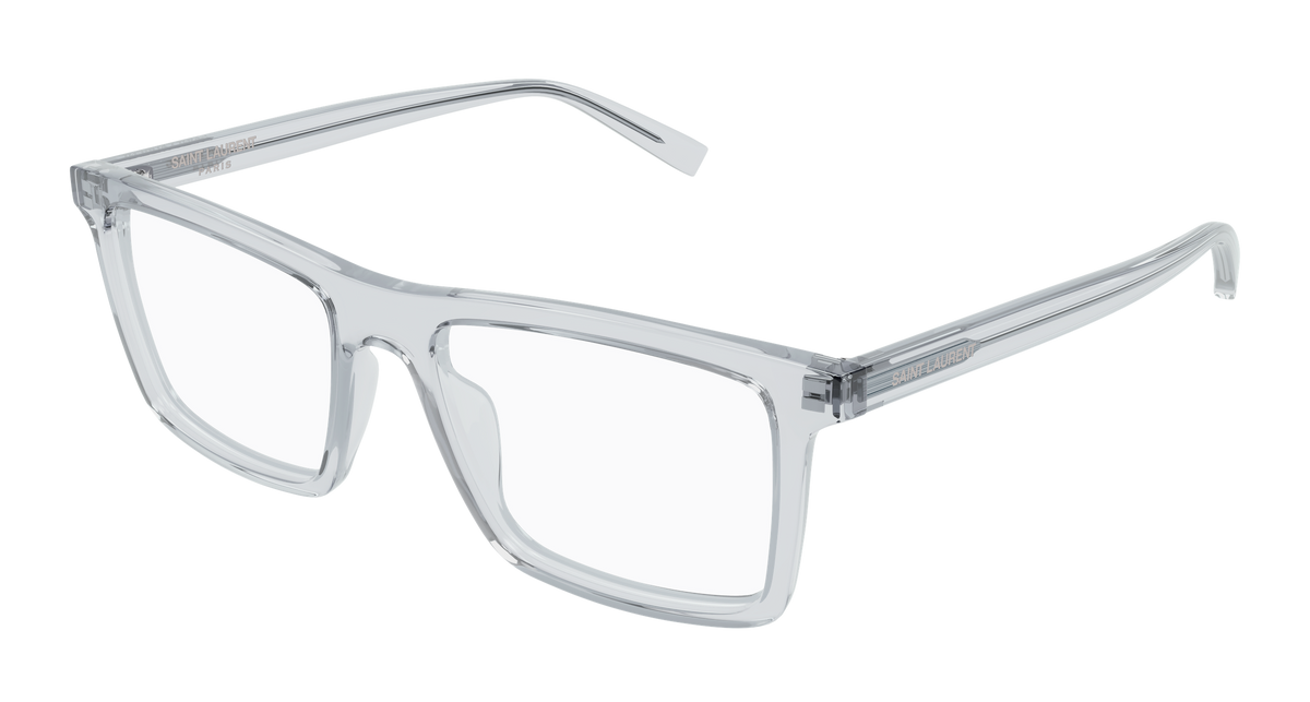 Saint Laurent SL 906 Eyeglasses - Grey / Transparent (003)