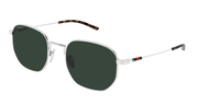 Gucci GG2095S Sunglasses - Silver / Green (002)