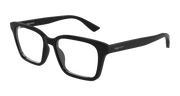 Alexander McQueen AM0566O Eyeglasses - Black / Transparent (001)