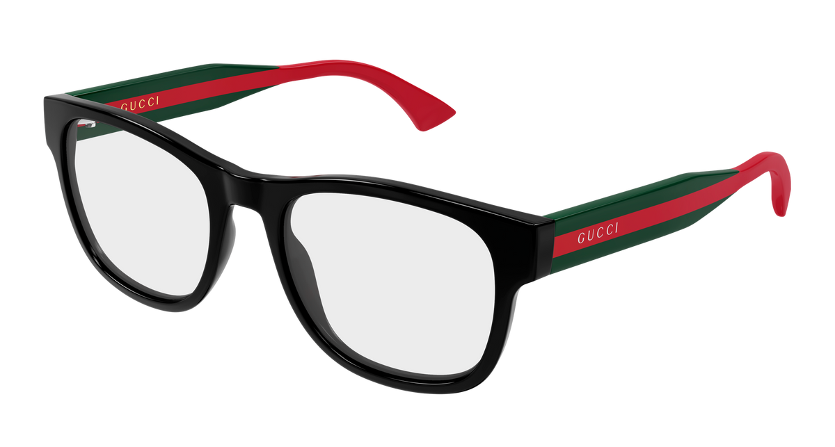 Gucci GG0004ONN Eyeglasses - Black / Transparent (001)