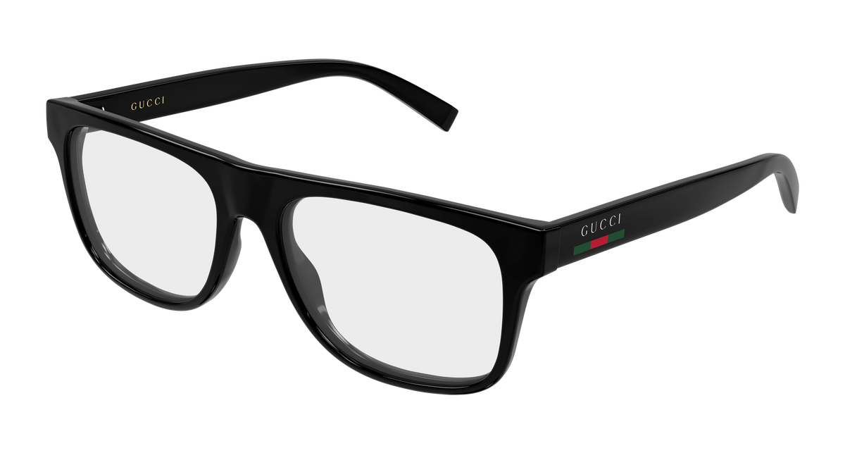 Gucci GG1117ON Eyeglasses - Black / Transparent (001)
