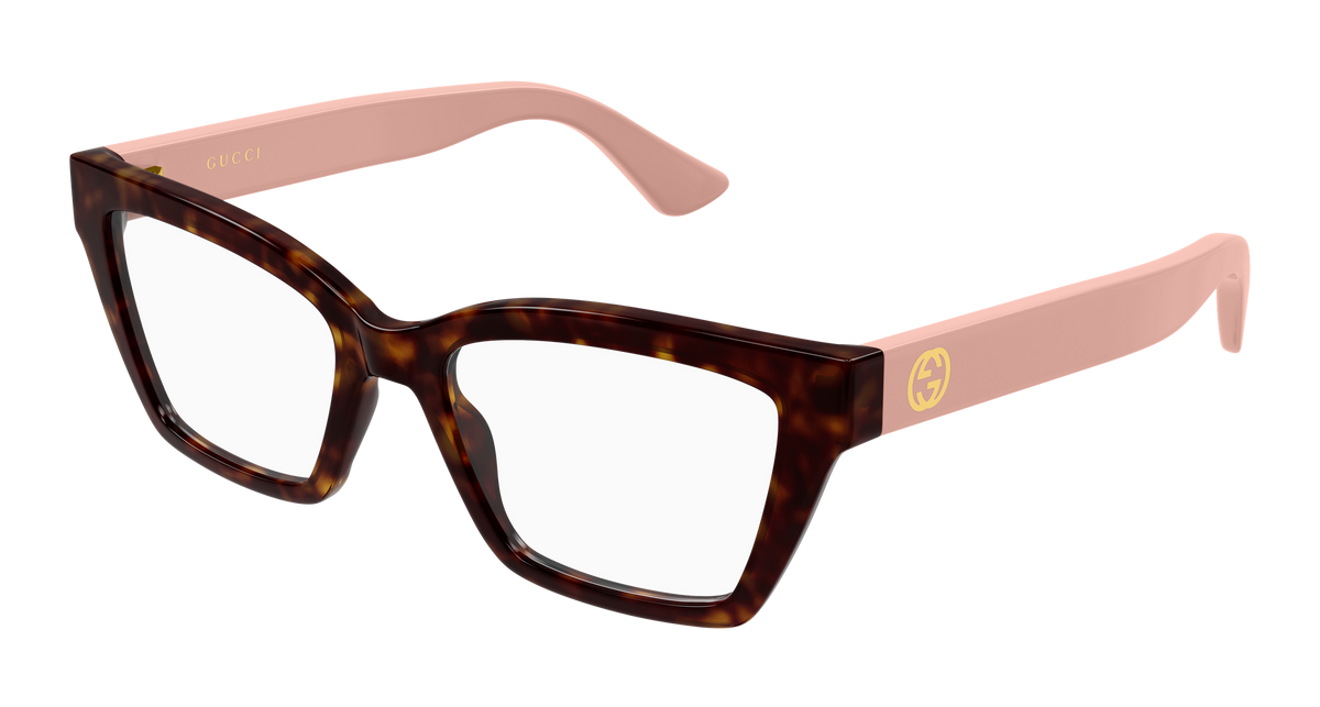 Gucci GG1715O Eyeglasses - Havana / Transparent (017)