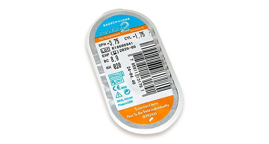 PureVision® 2 For Astigmatism 6
