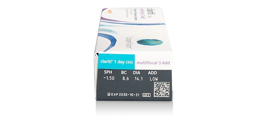 Clariti® 1 Day Multifocal 3 ADD 30