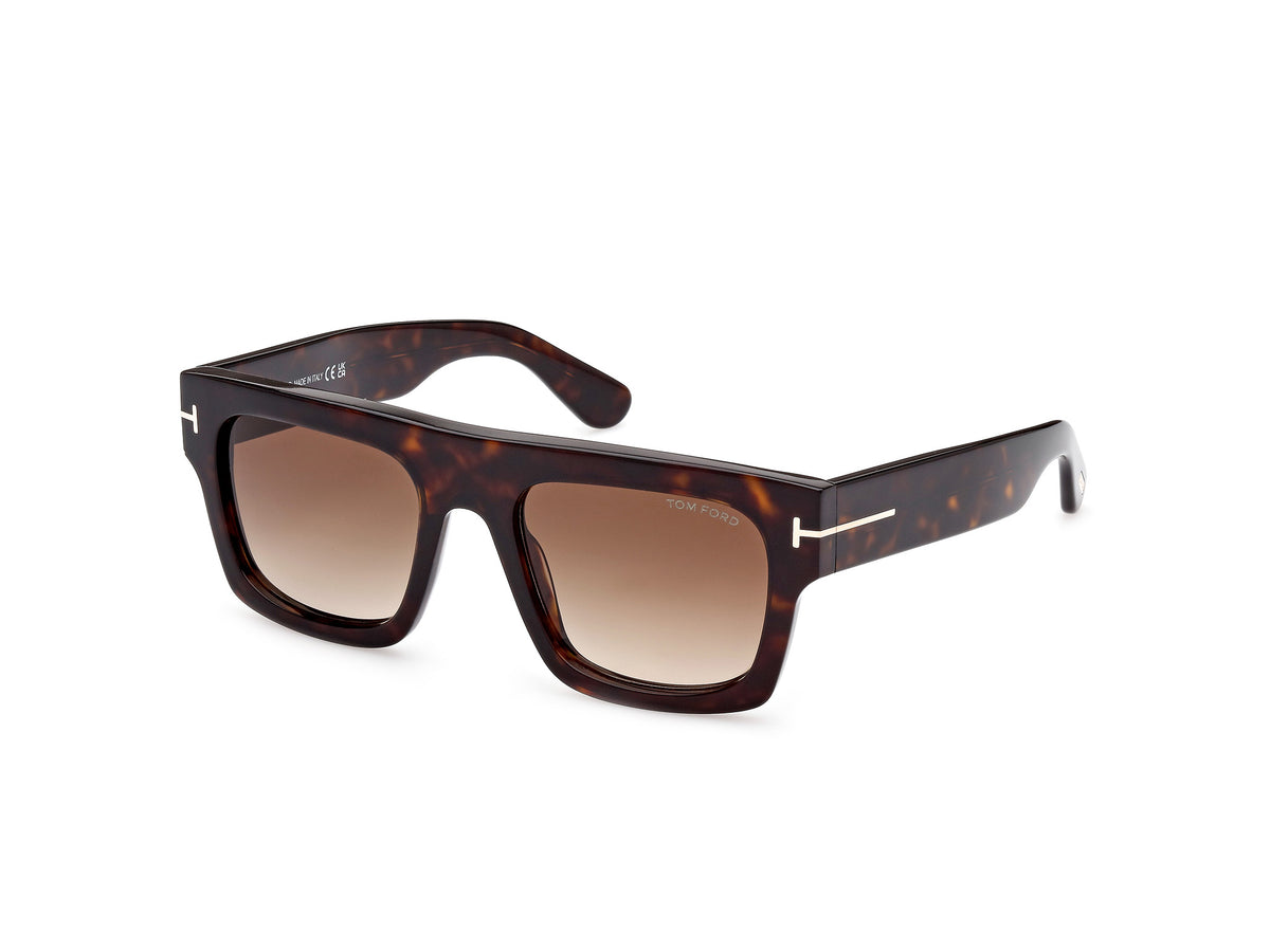 Tom Ford FT0711 FT0711 52F - Dark Havana / Dark Havana