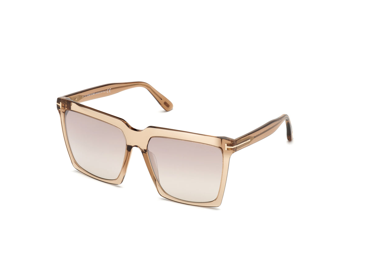 Tom Ford FT0764 FT0764 57G - Shiny Beige / Shiny Beige