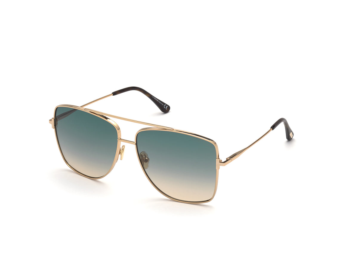 Tom Ford FT0838 FT0838 28W - Shiny Rose Gold / Shiny Rose Gold