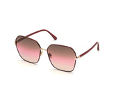 Tom Ford FT0839 FT0839 69F - Shiny Rose Gold / Shiny Light Red