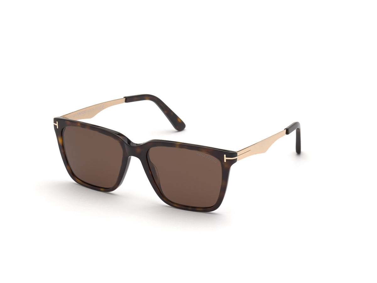 Tom Ford FT0862 FT0862 52E - Dark Havana / Shiny Rose Gold