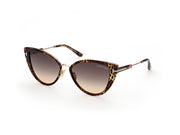 Tom Ford FT0868 FT0868 52B - Animal/Havana / Shiny Rose Gold - Lens: Shiny Rose Gold