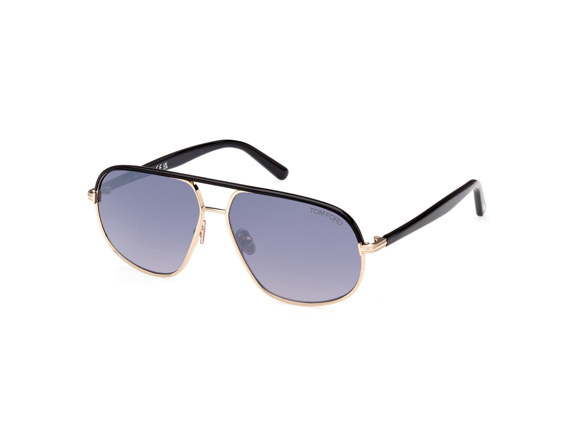 Tom Ford FT1019 FT1019 28B - Shiny Rose Gold / Shiny Black