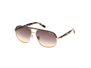 Tom Ford FT1019 FT1019 28F - Shiny Rose Gold / Blonde Havana