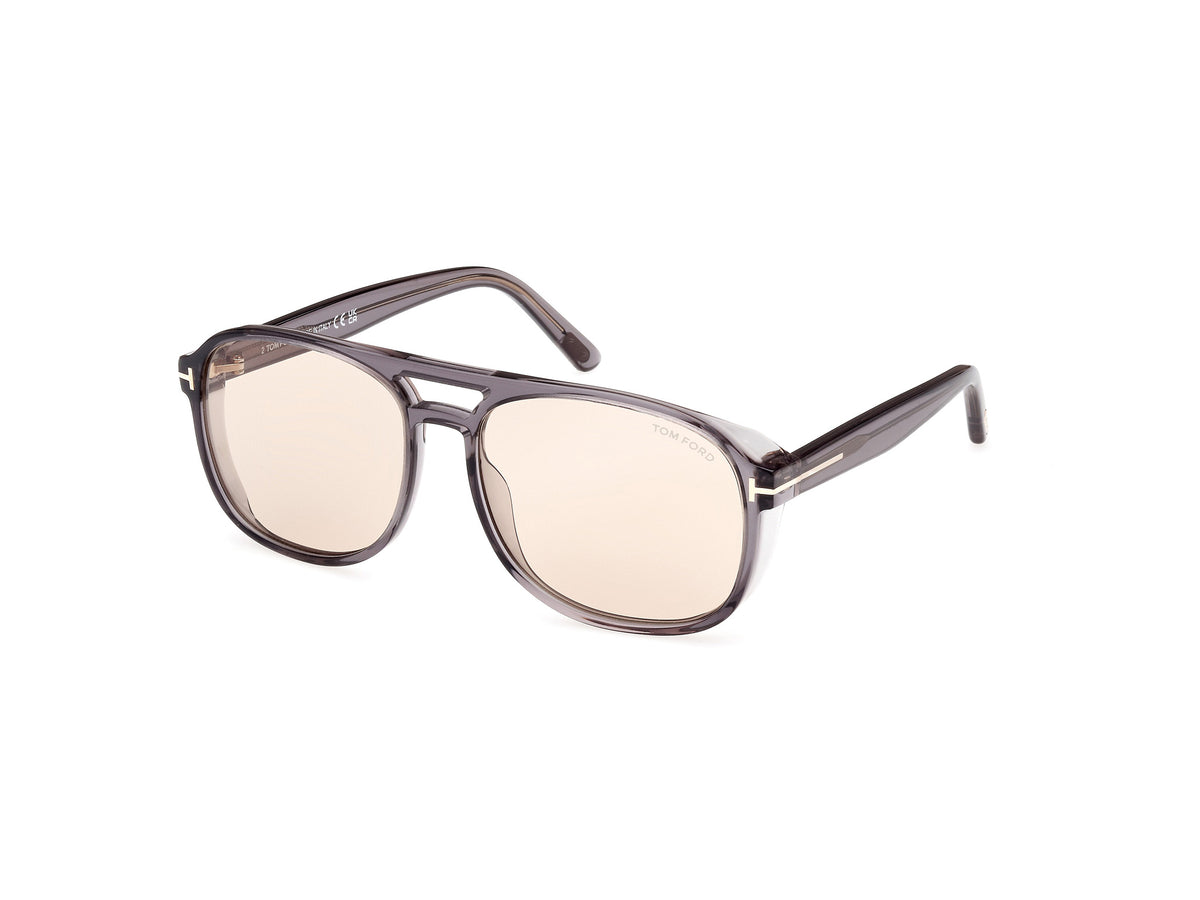 Tom Ford FT1022 FT1022 20E - Shiny Grey / Shiny Grey