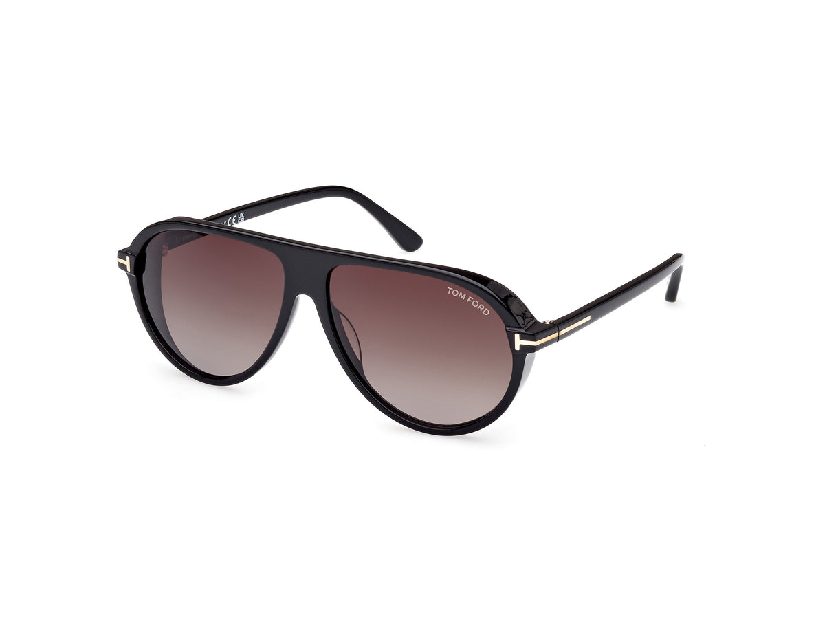 Tom Ford FT1023 FT1023 01B - Shiny Black / Shiny Black
