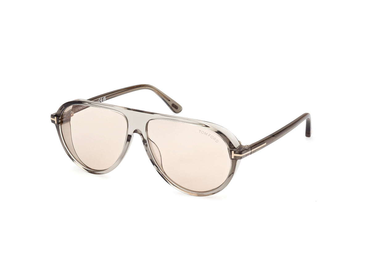 Tom Ford FT1023 FT1023 93E - Shiny Light Green / Shiny Light Green