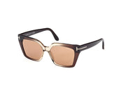 Tom Ford FT1030 FT1030 47J - Light Brown/Gradient/Light Brown / Gradient - Lens: Gradient