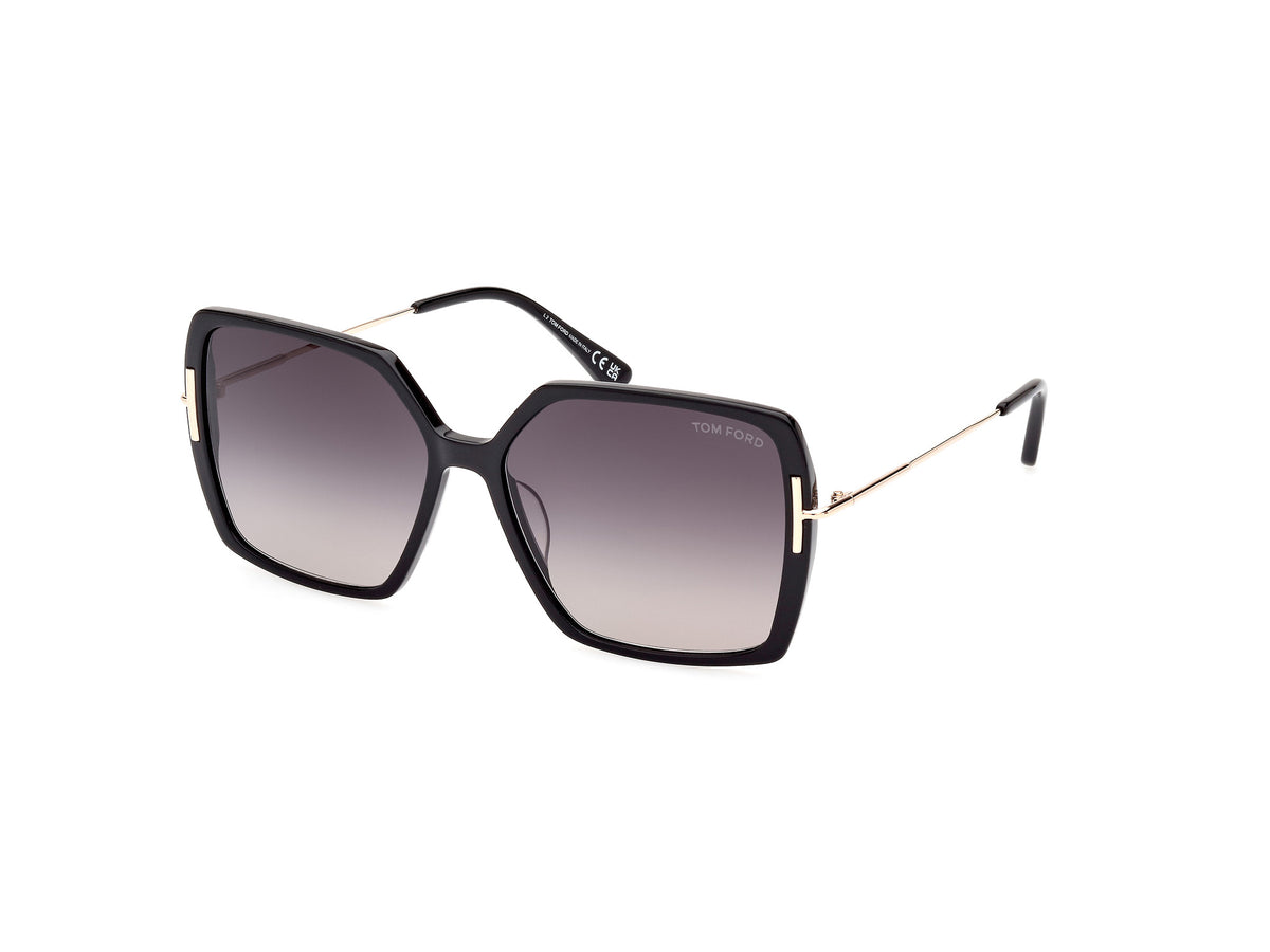 Tom Ford FT1039-F FT1039-F 01B - Shiny Black / Shiny Black