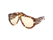 Tom Ford FT1044 FT1044 56E - Havana/Striped/Havana / Striped - Lens: Striped