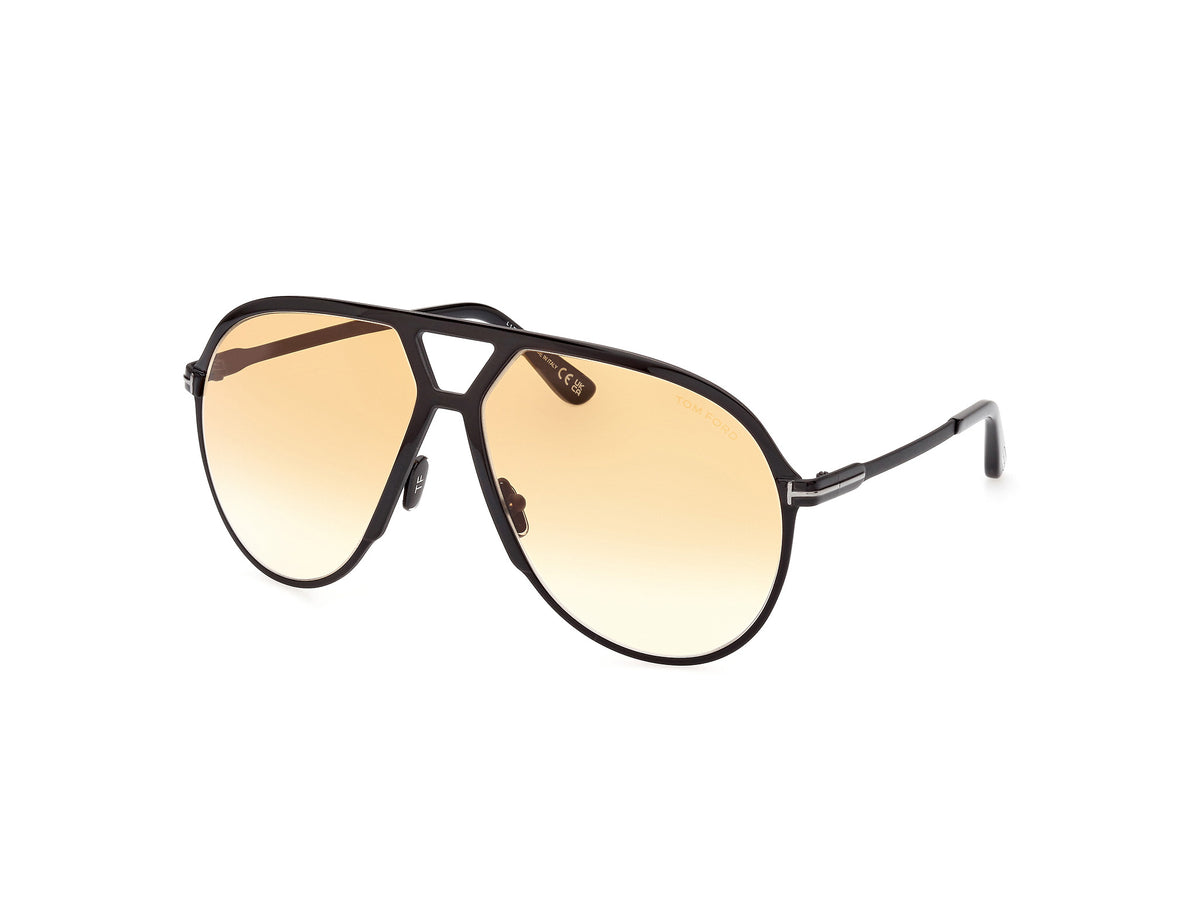 Tom Ford FT1060 FT1060 01F - Shiny Black / Shiny Black