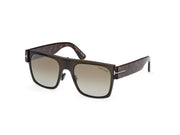 Tom Ford FT1073 FT1073 51G - Shiny Dark Green / Blonde Havana