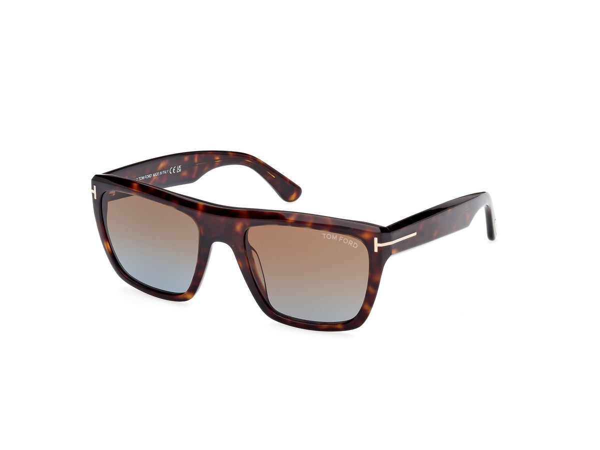 Tom Ford FT1077 FT1077 52F - Dark Havana / Dark Havana